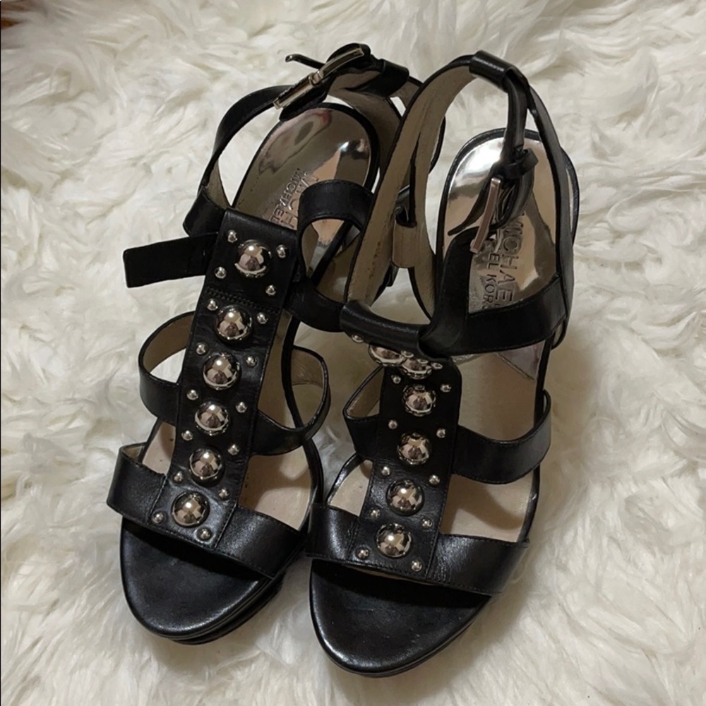 Michael Kors leather heels